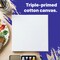 BAZIC Stretched Canvas, 8 x 8 in, 100% Cotton Triple-Primed, for Acrylic Painting, Art Class, DIY Wall Art